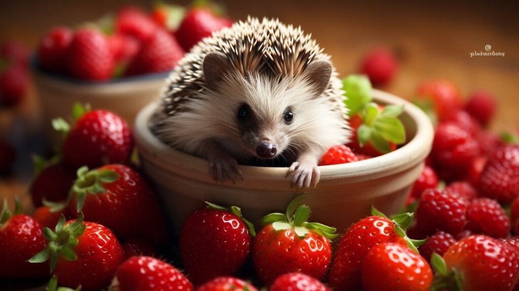  Feeding Strawberries To Hedgehogs