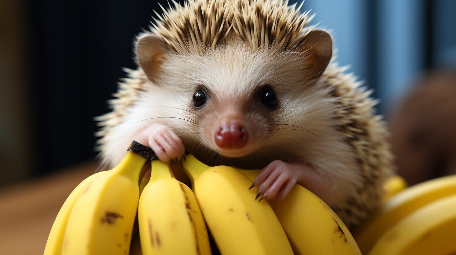 Hedgehogs Eat Bananas