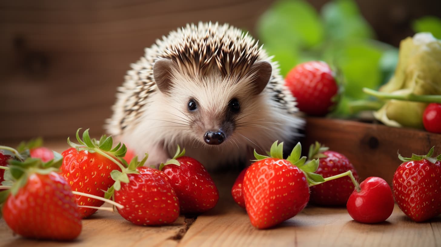 Can Hedgehogs Eat Strawberries