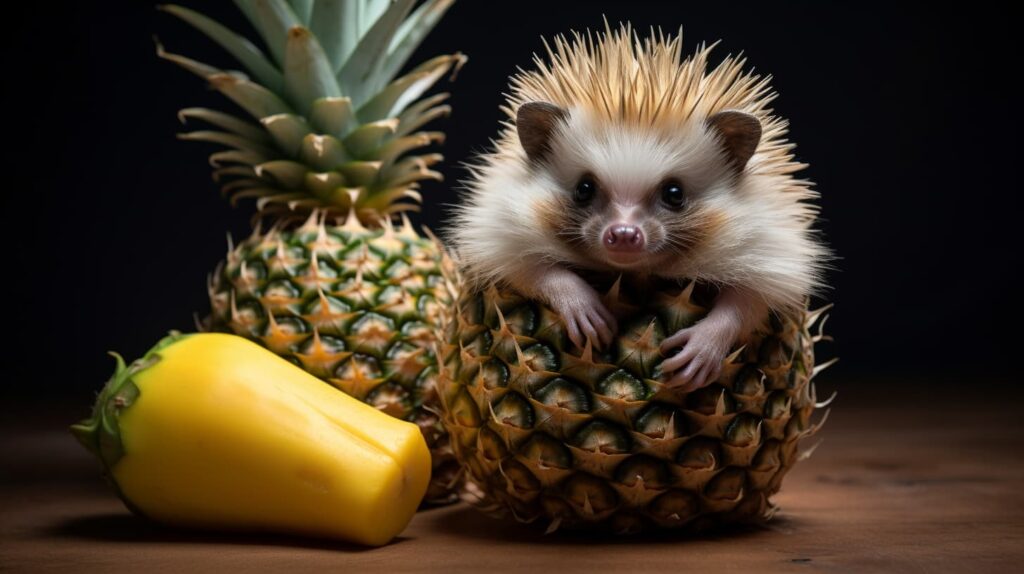Can Hedgehogs Eat Pineapple
